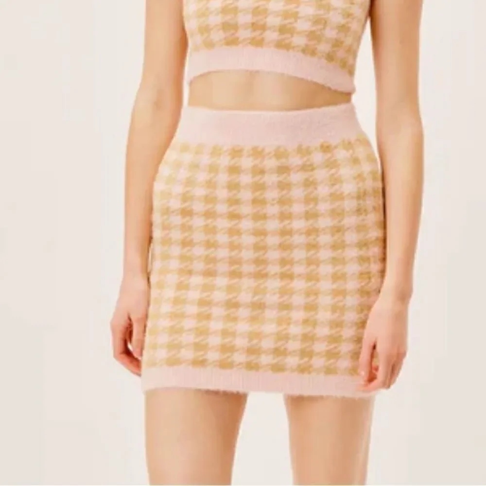 NWT For Love & Lemons Cher Mini Skirt XL Clueless